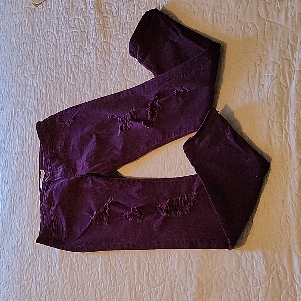 Dark Purple Pants